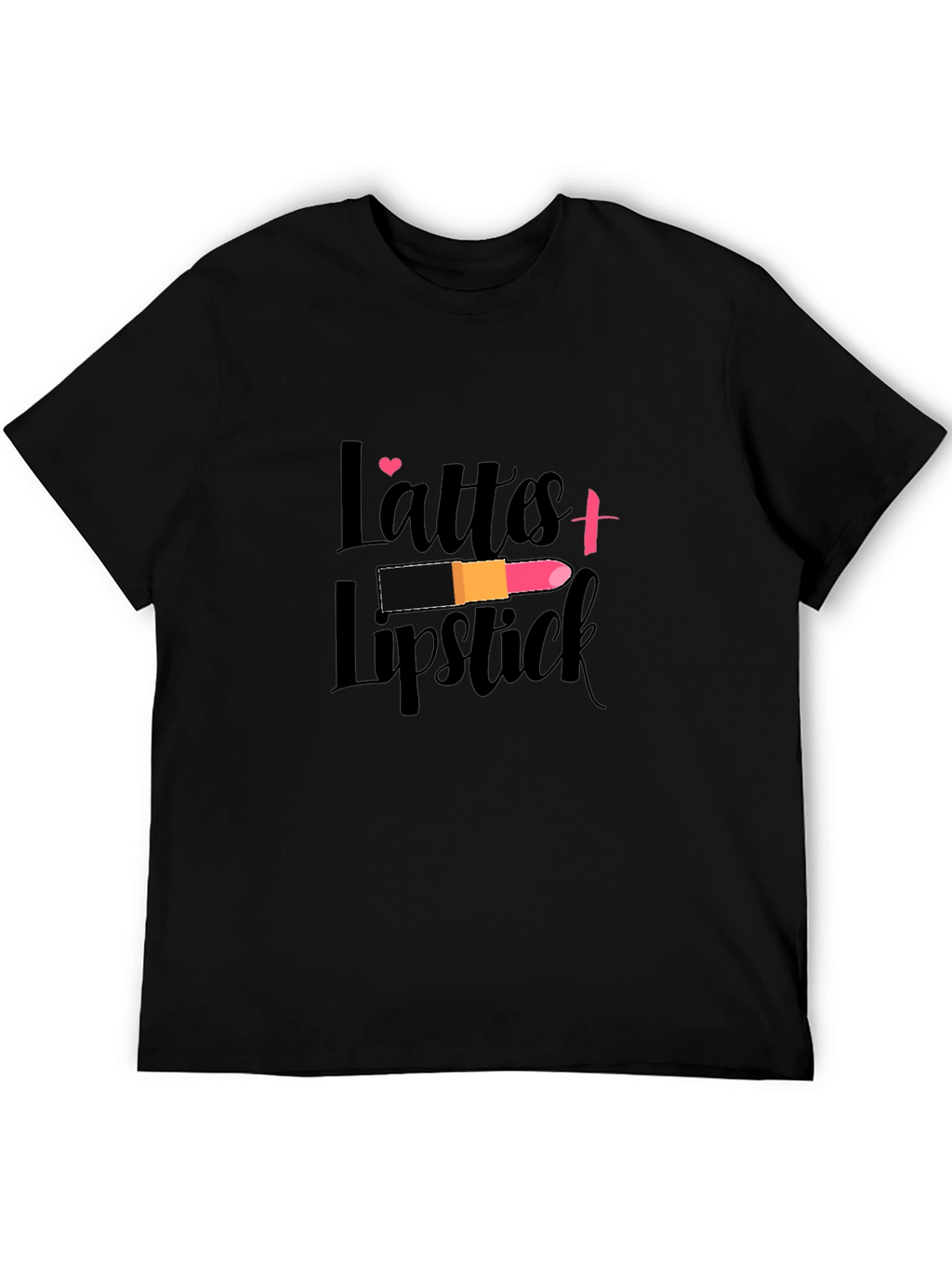 Latte and Lipstick Graphic T-Shirt