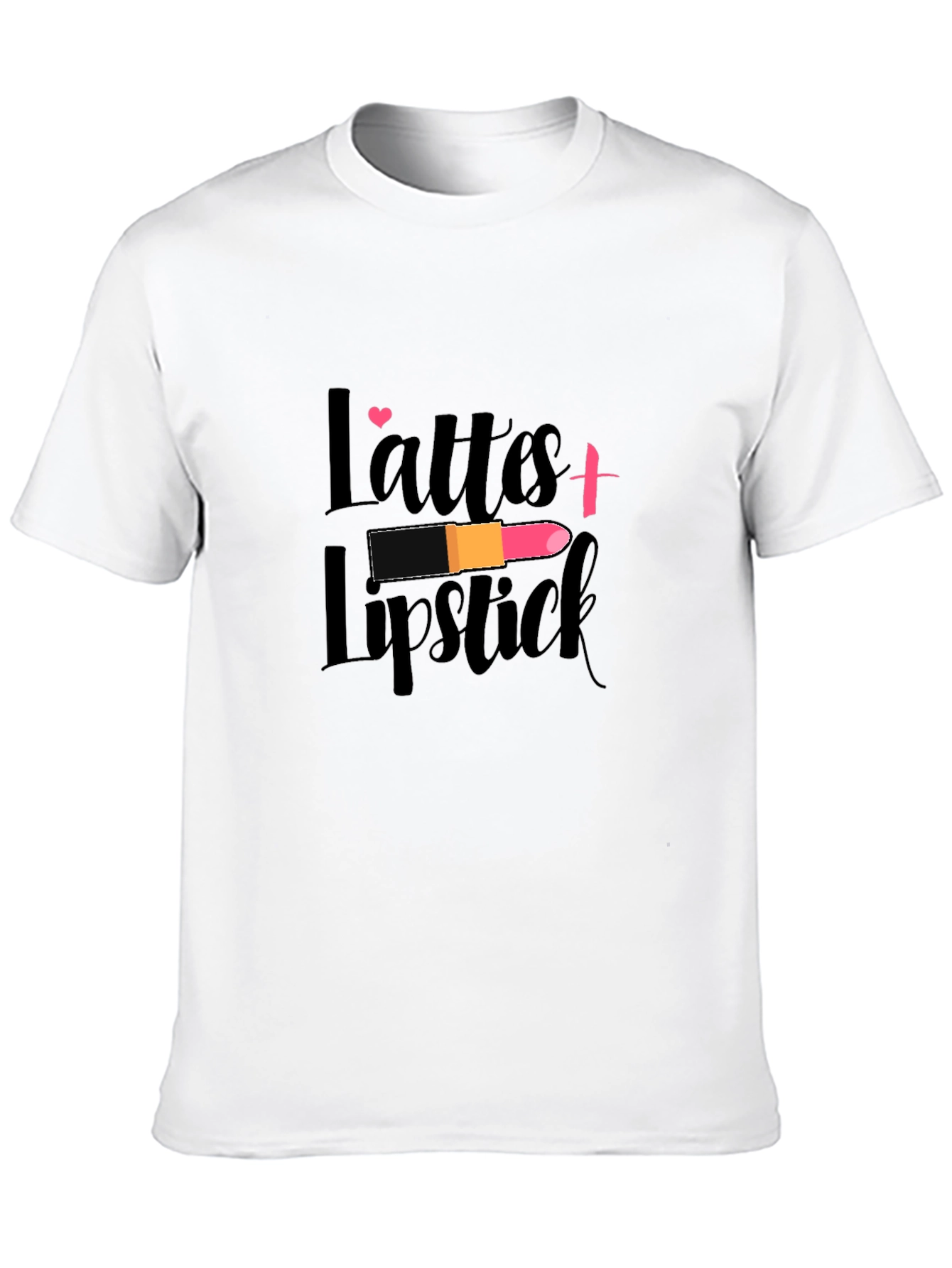 Latte and Lipstick Graphic T-Shirt