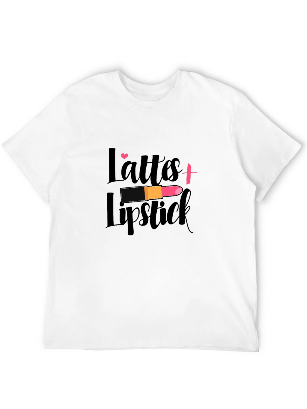 Latte and Lipstick Graphic T-Shirt