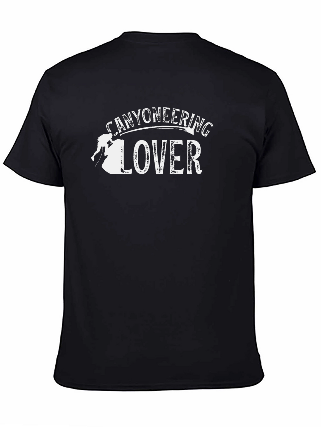 Canyoneering Lover Black T-Shirt