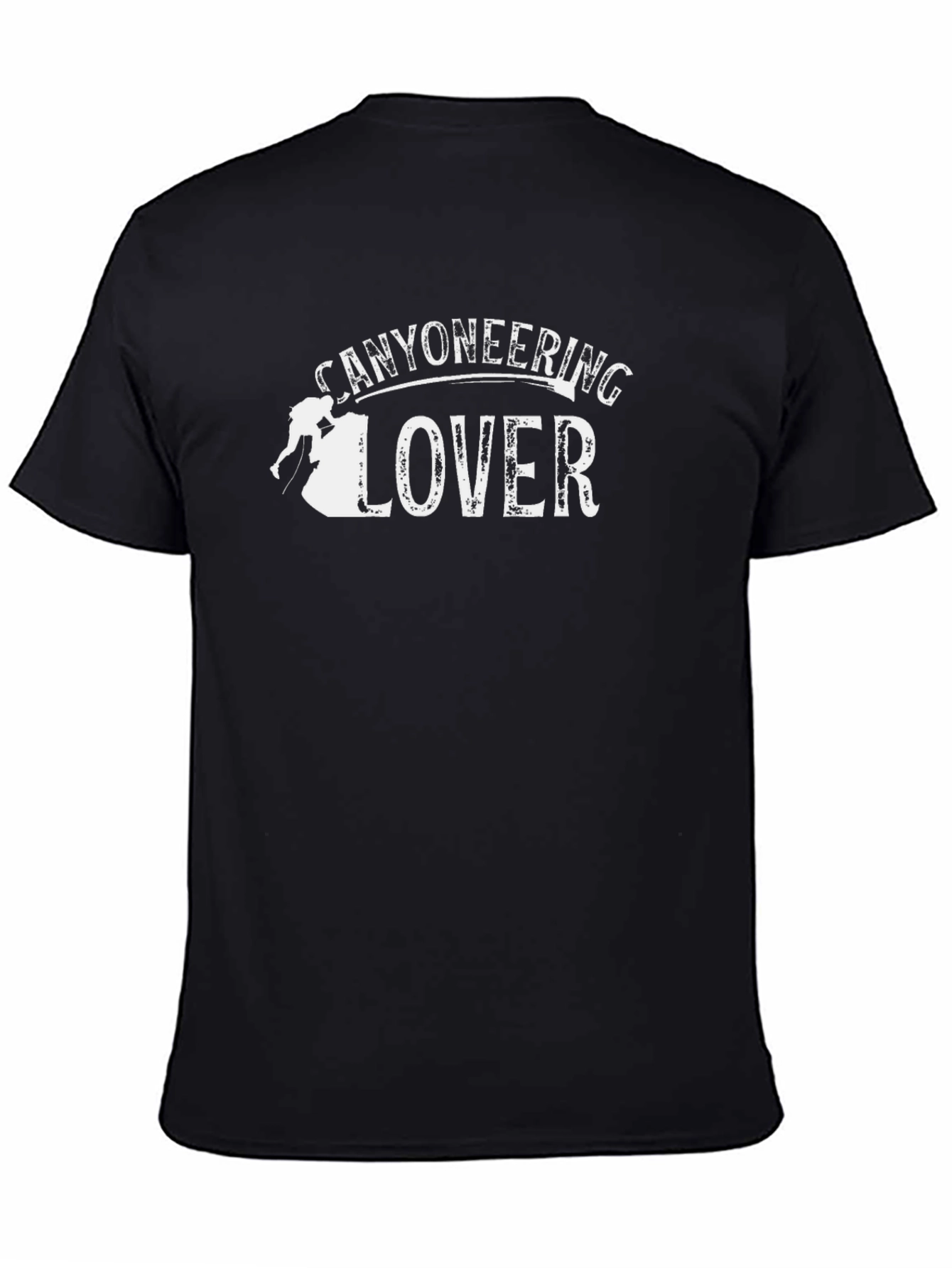 Canyoneering Lover Black T-Shirt