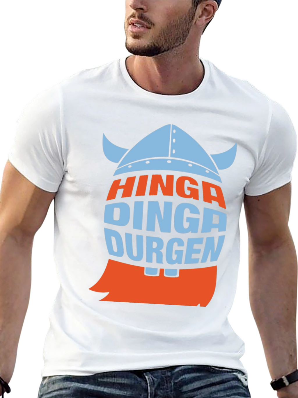 Hinga Dinga Durgen Viking Graphic T-Shirt