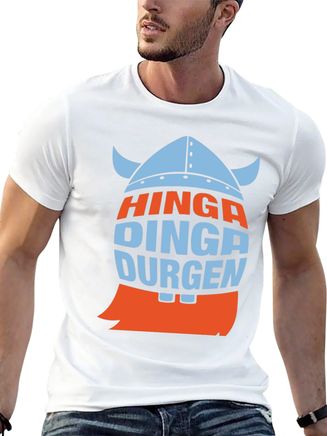 Hinga Dinga Durgen Viking Graphic T-Shirt