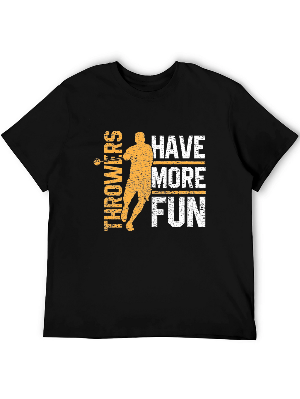 Throwers Have More Fun Black T-Shirt