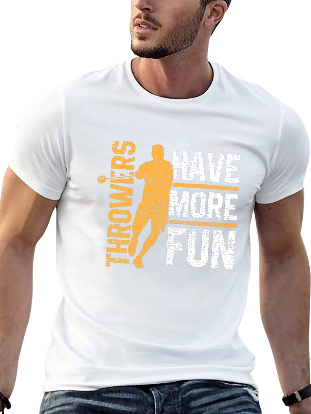 Throwers Have More Fun Black T-Shirt