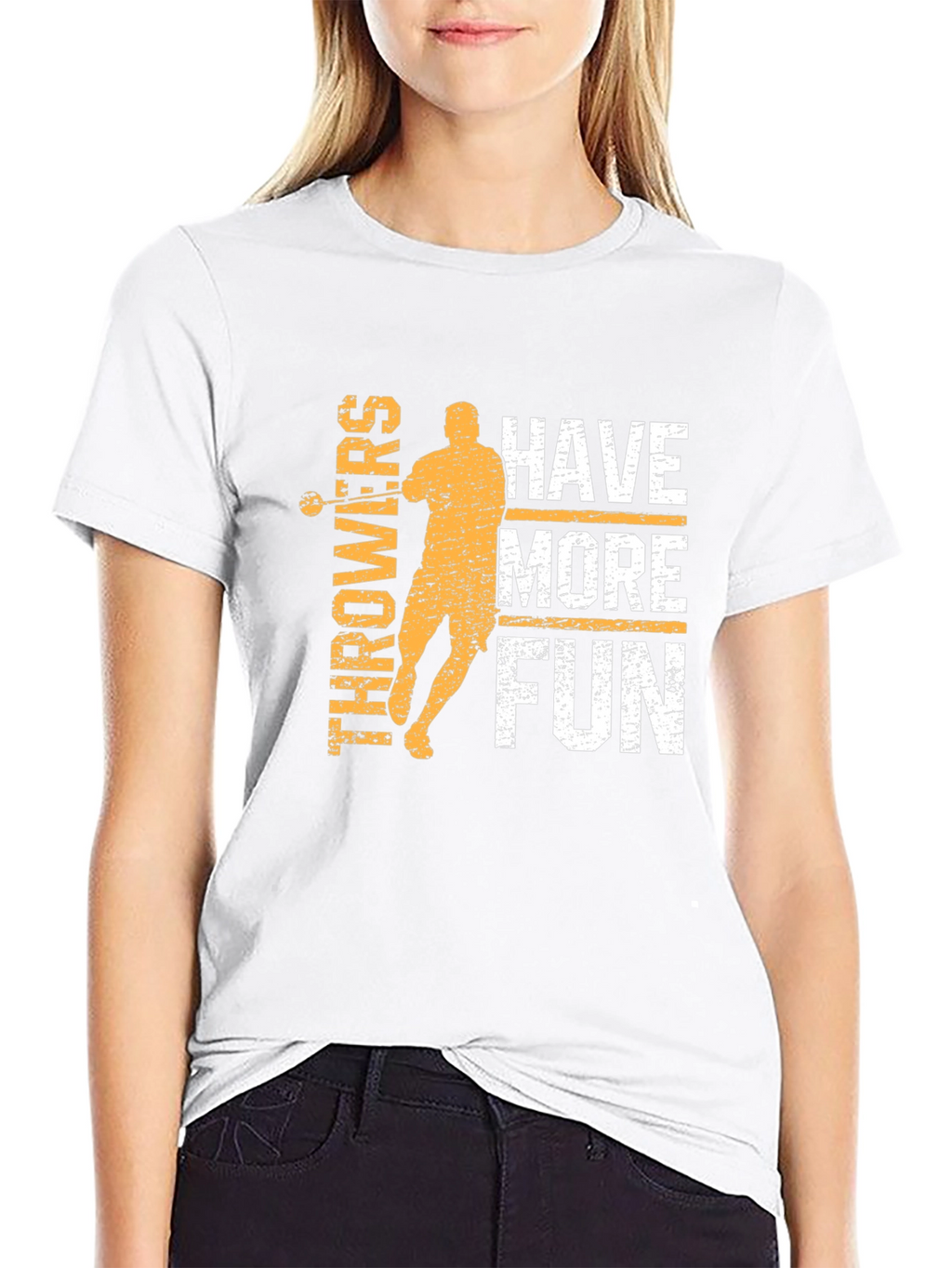 Throwers Have More Fun Black T-Shirt