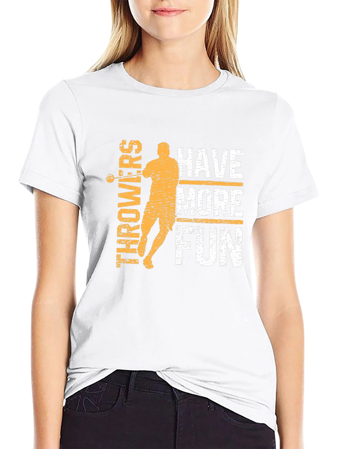 Throwers Have More Fun Black T-Shirt