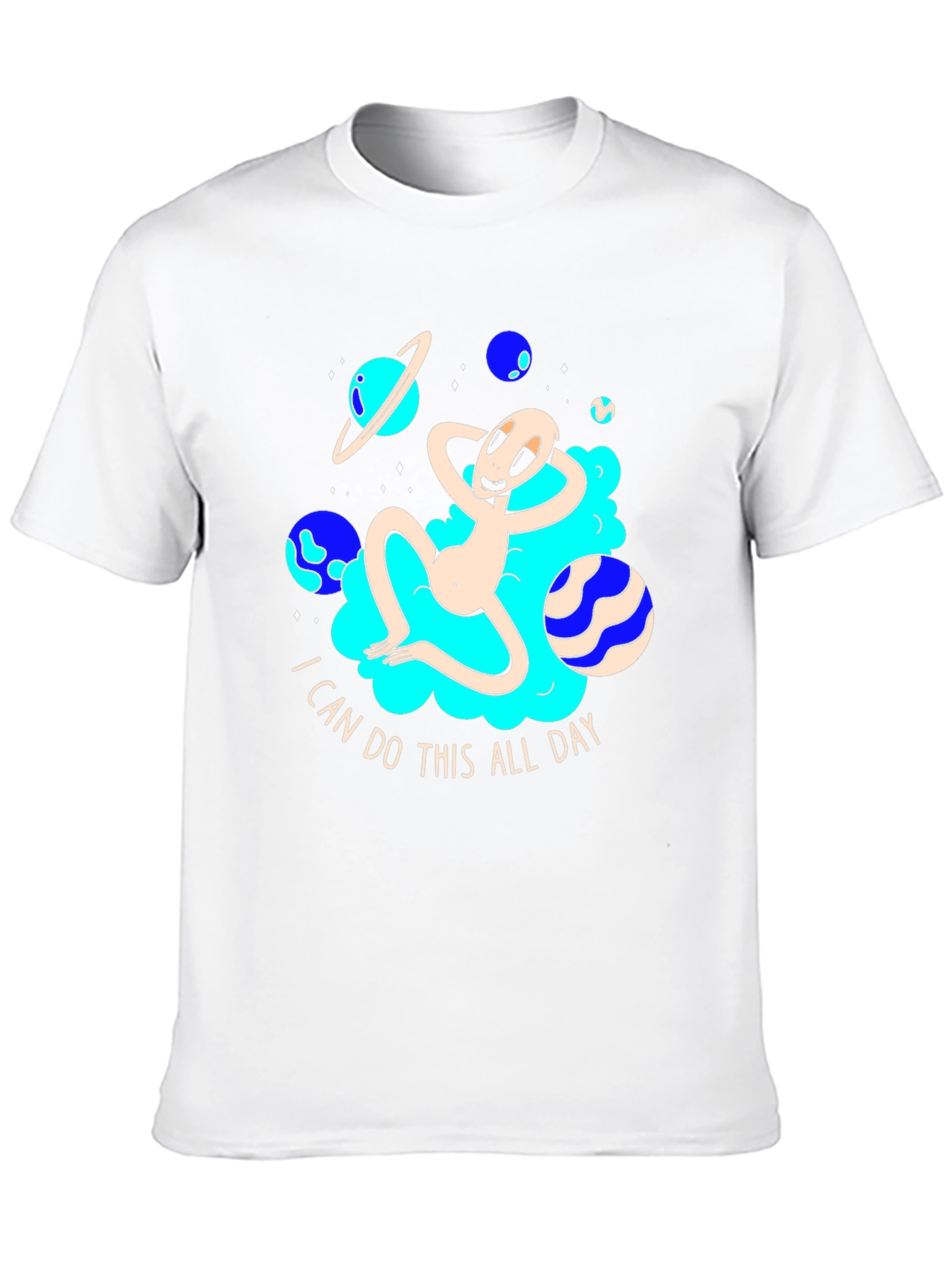 Cosmic Alien T-Shirt - I Can Do This All Day
