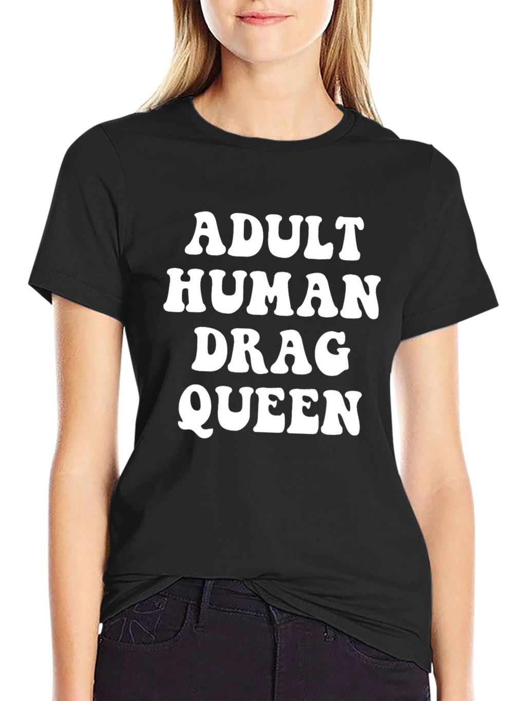 Adult Human Drag Queen Graphic T-Shirt