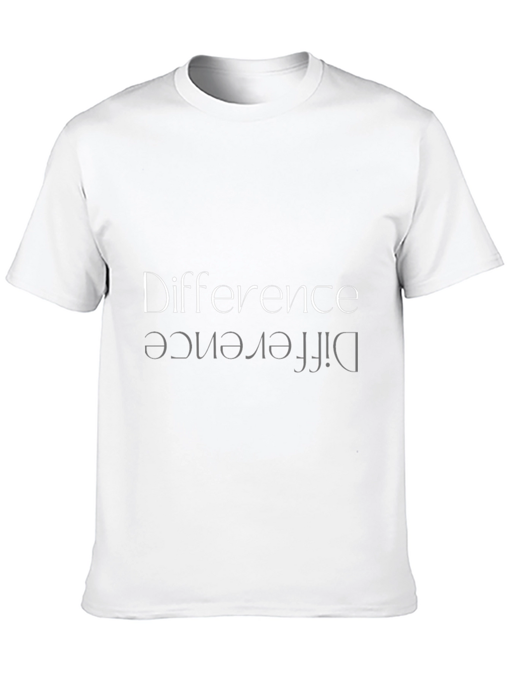 Difference Graphic Tee - Mens Black T-Shirt