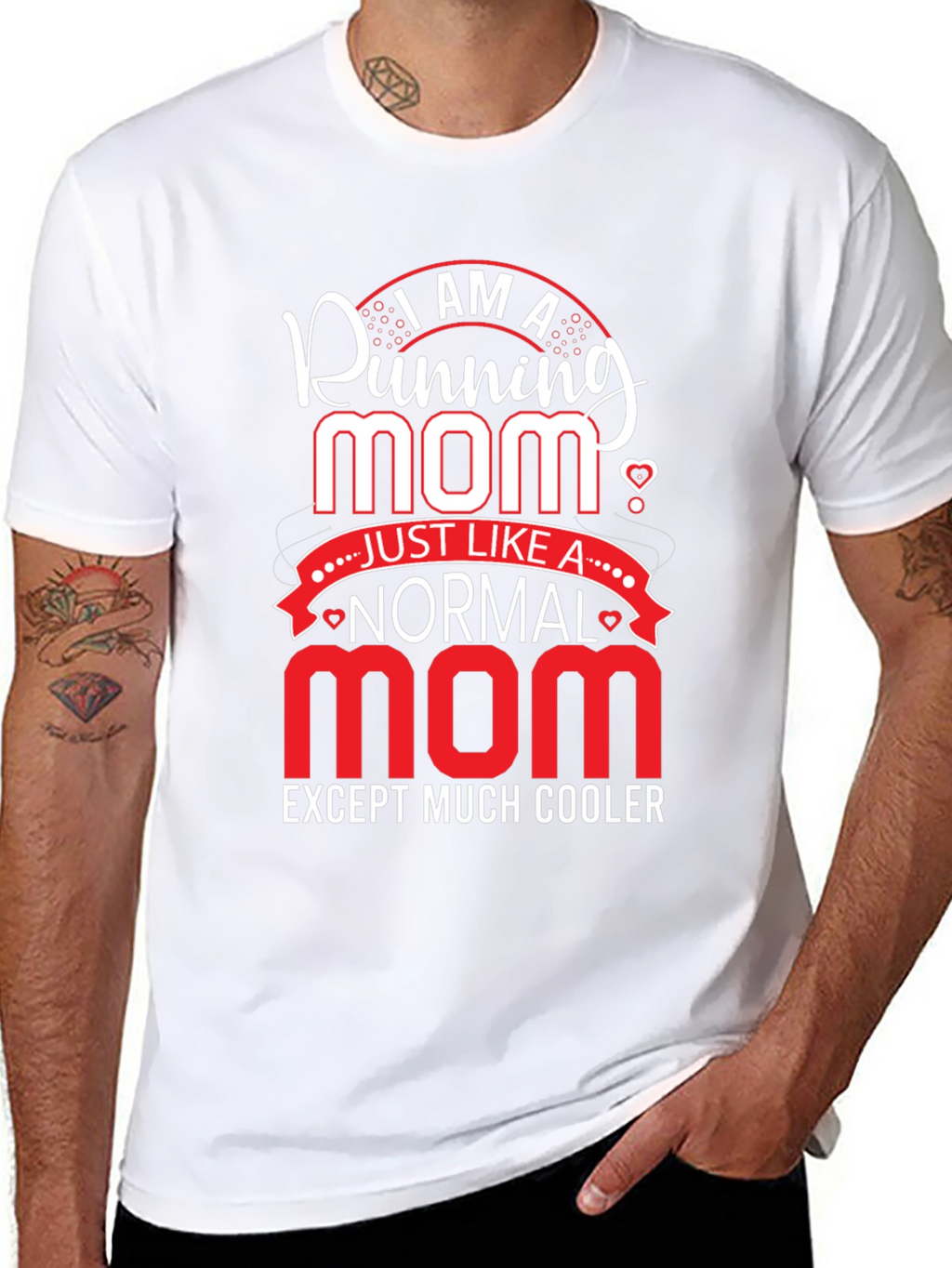 Running Mom Graphic Tee - Cool Mom Shirt