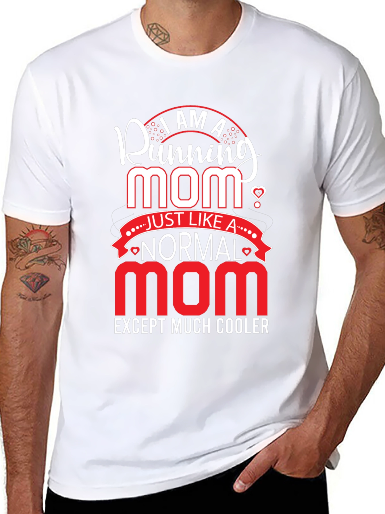 Running Mom Graphic Tee - Cool Mom Shirt