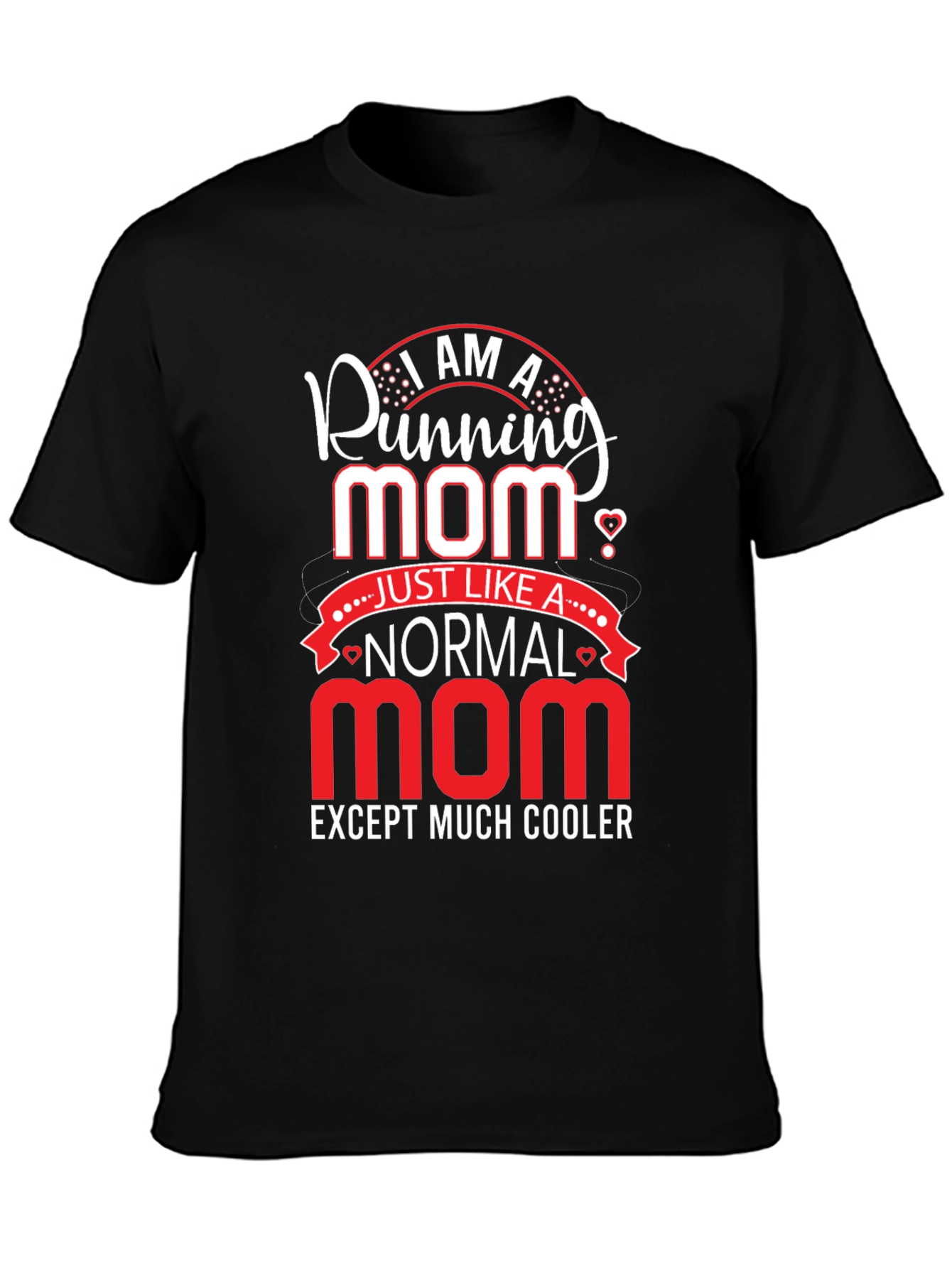 Running Mom Graphic Tee - Cool Mom Shirt