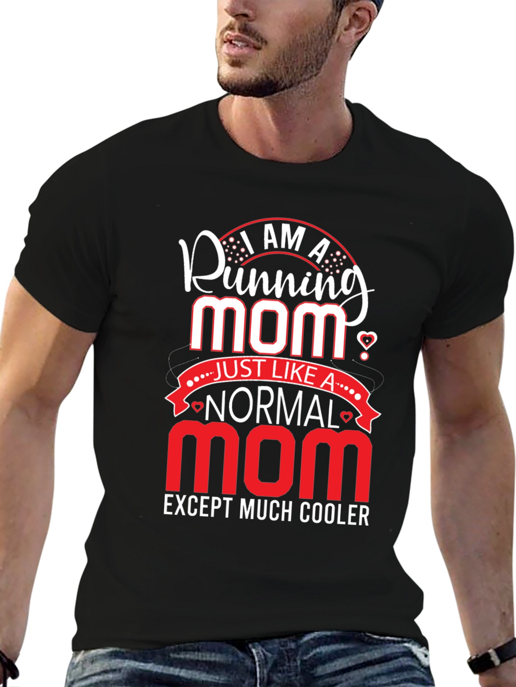 Running Mom Graphic Tee - Cool Mom Shirt