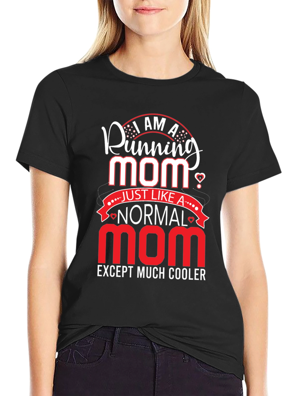 Running Mom Graphic Tee - Cool Mom Shirt