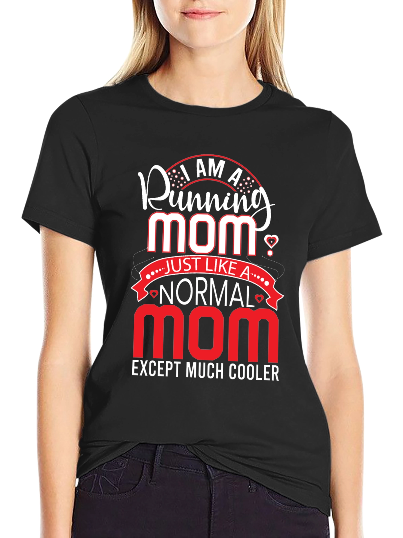 Running Mom Graphic Tee - Cool Mom Shirt
