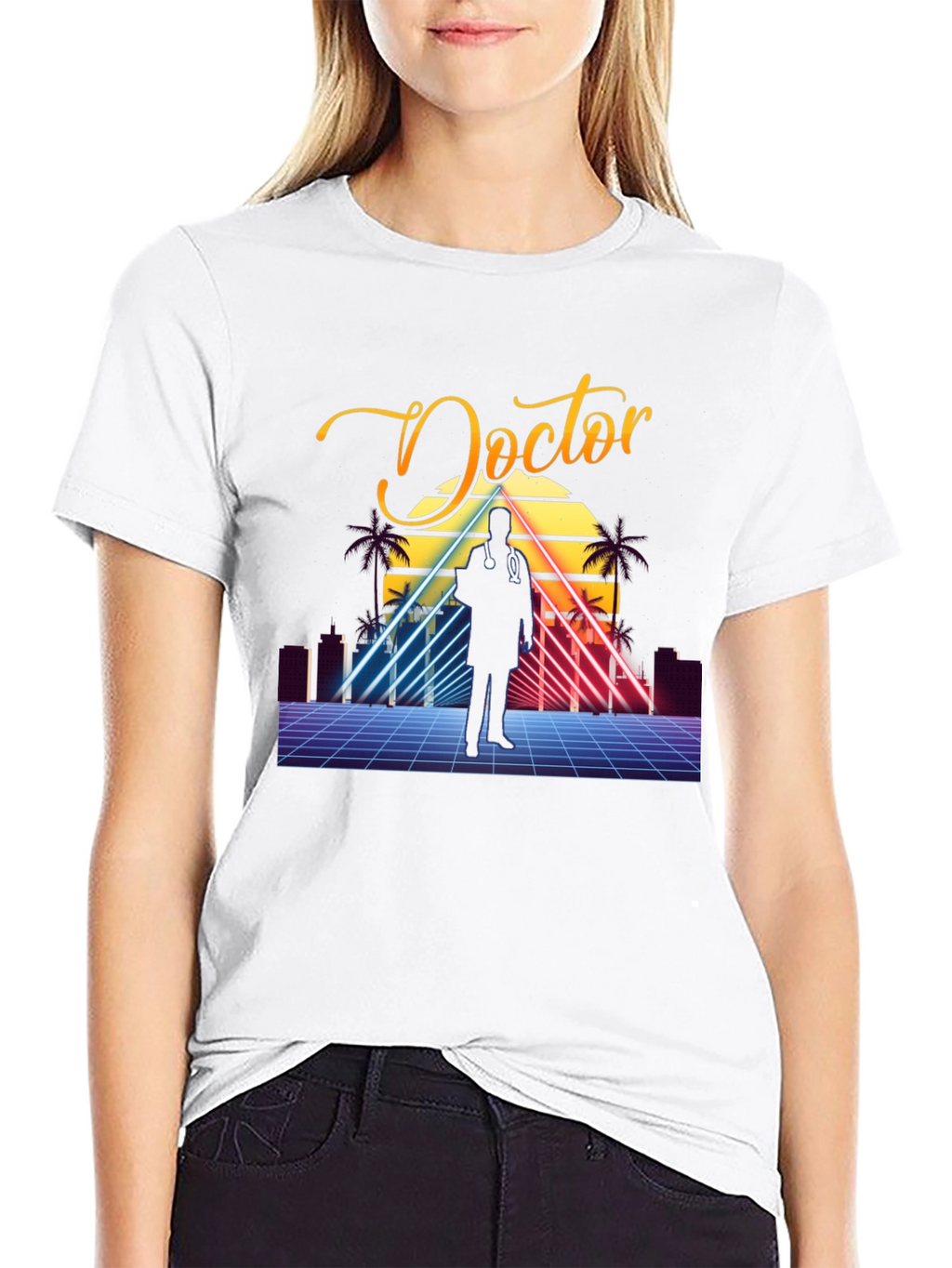 Retro Doctor T-Shirt - 80s Style Graphic Tee