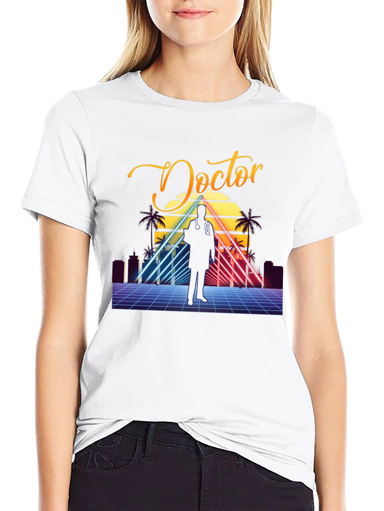 Retro Doctor T-Shirt - 80s Style Graphic Tee