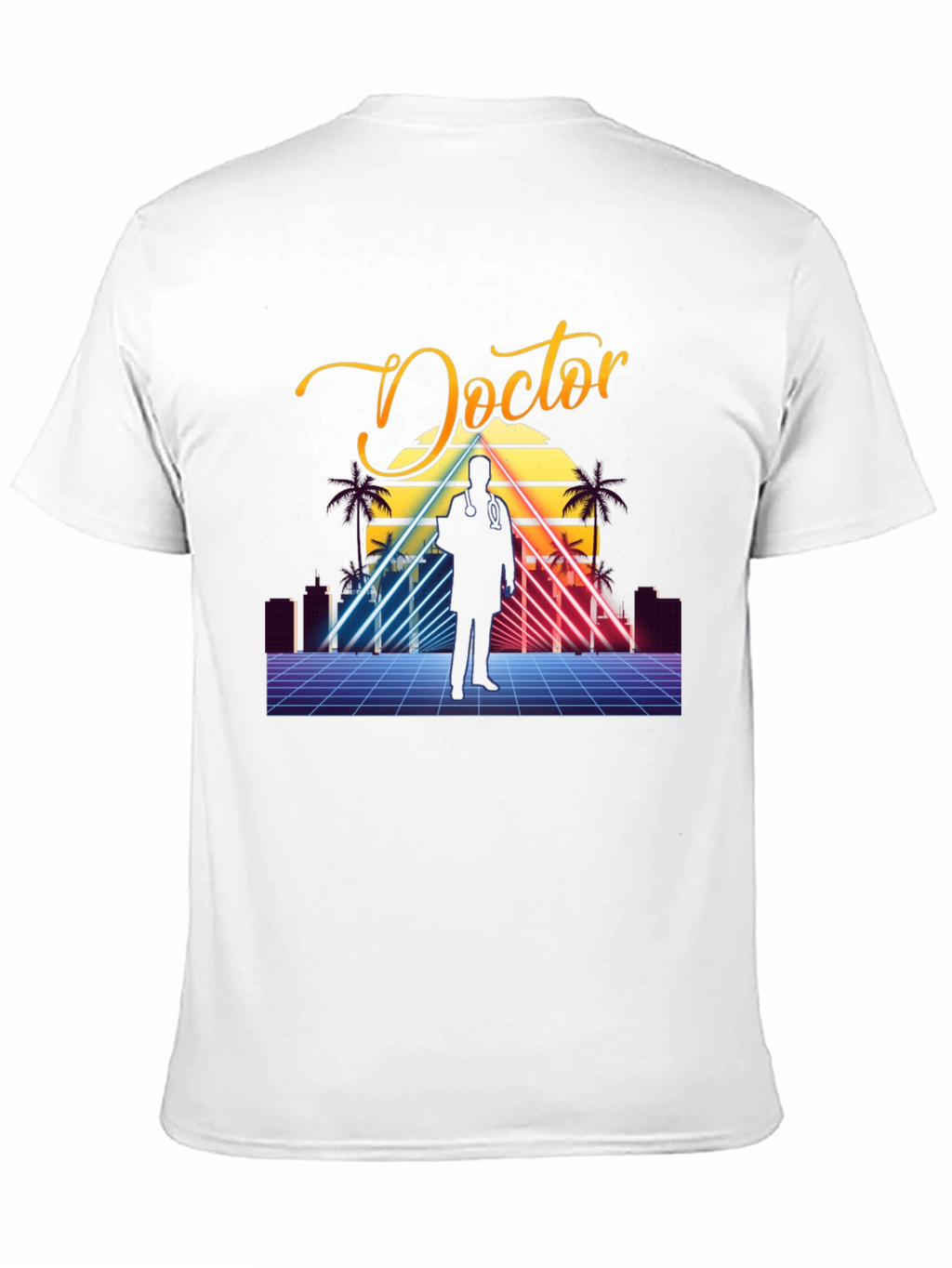Retro Doctor T-Shirt - 80s Style Graphic Tee