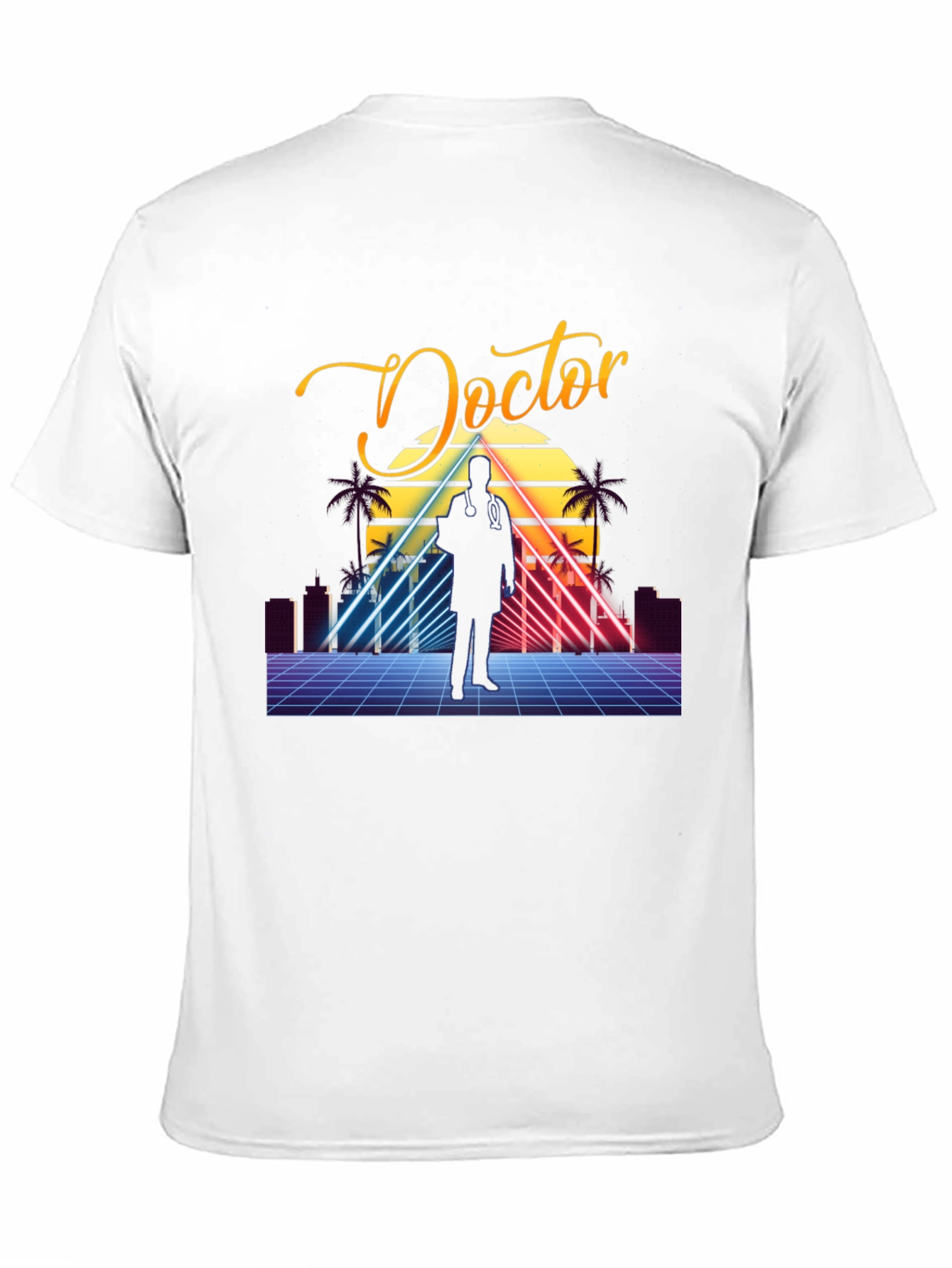 Retro Doctor T-Shirt - 80s Style Graphic Tee