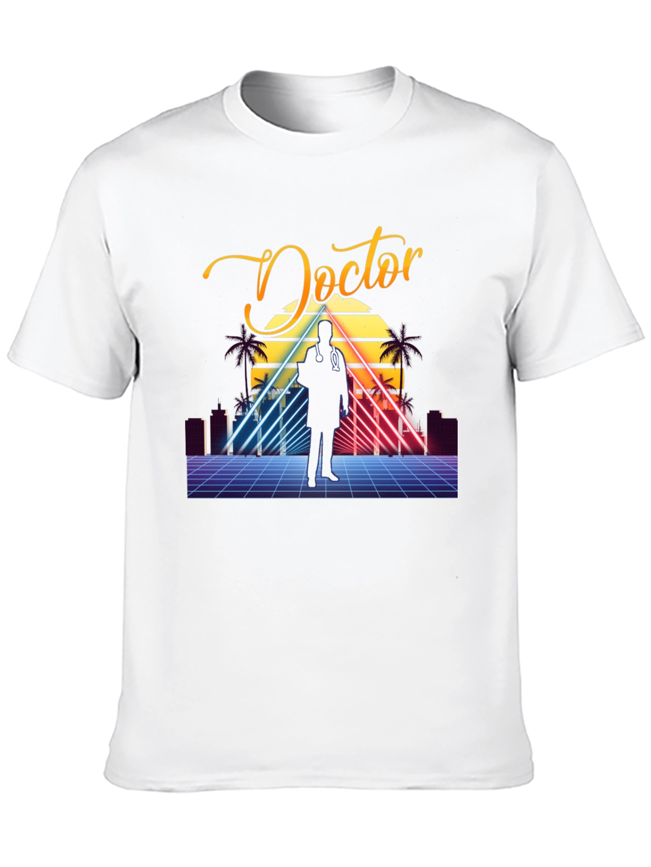 Retro Doctor T-Shirt - 80s Style Graphic Tee
