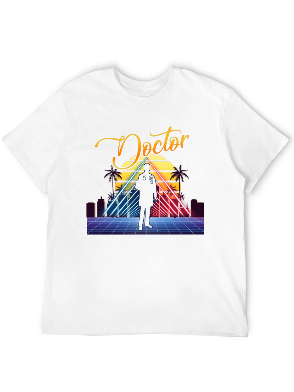 Retro Doctor T-Shirt - 80s Style Graphic Tee