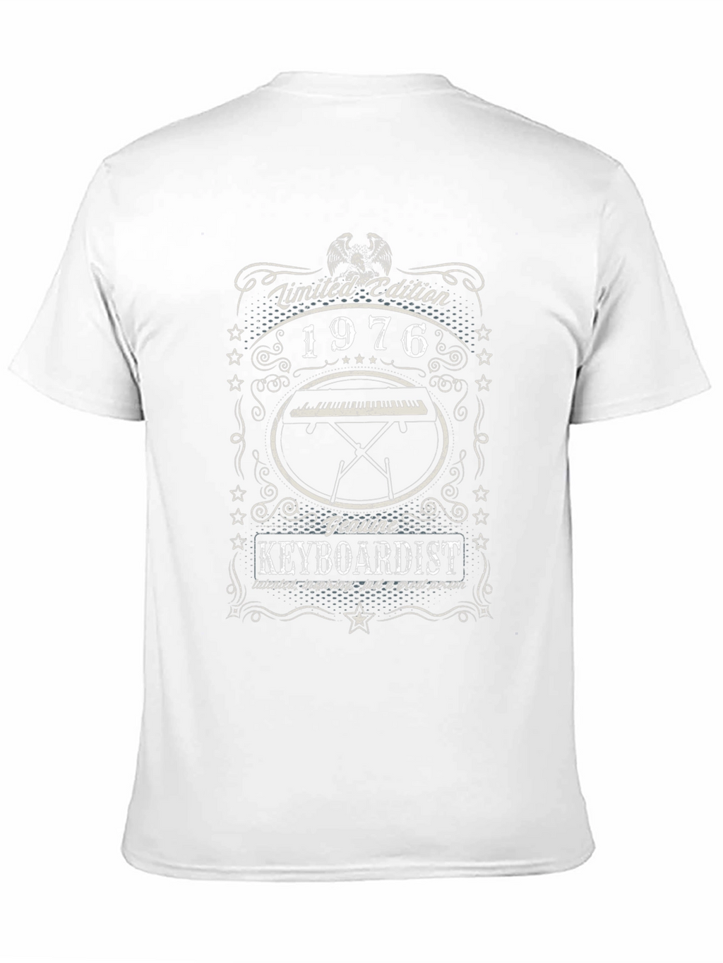 Limited Edition 1976 Keyboardist Graphic T-Shirt