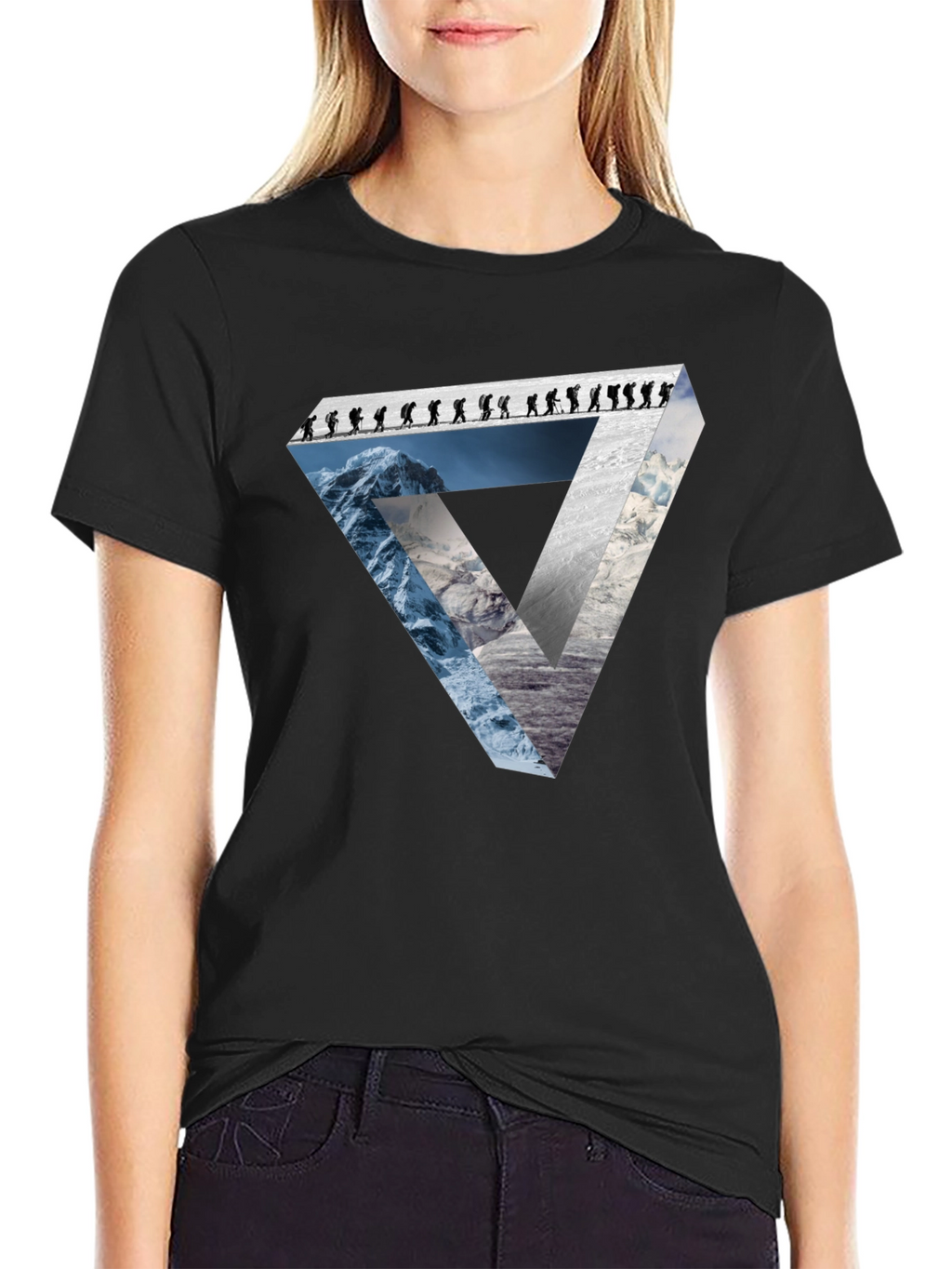 Mountain Climber Triangle Graphic Tee