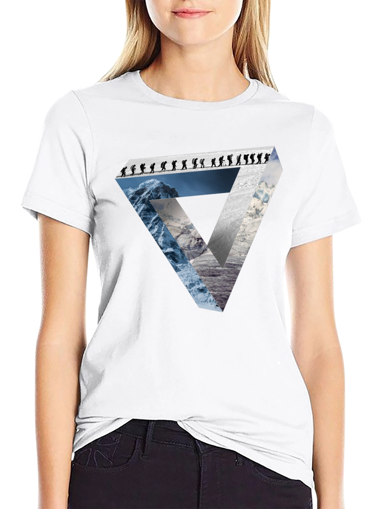 Mountain Climber Triangle Graphic Tee