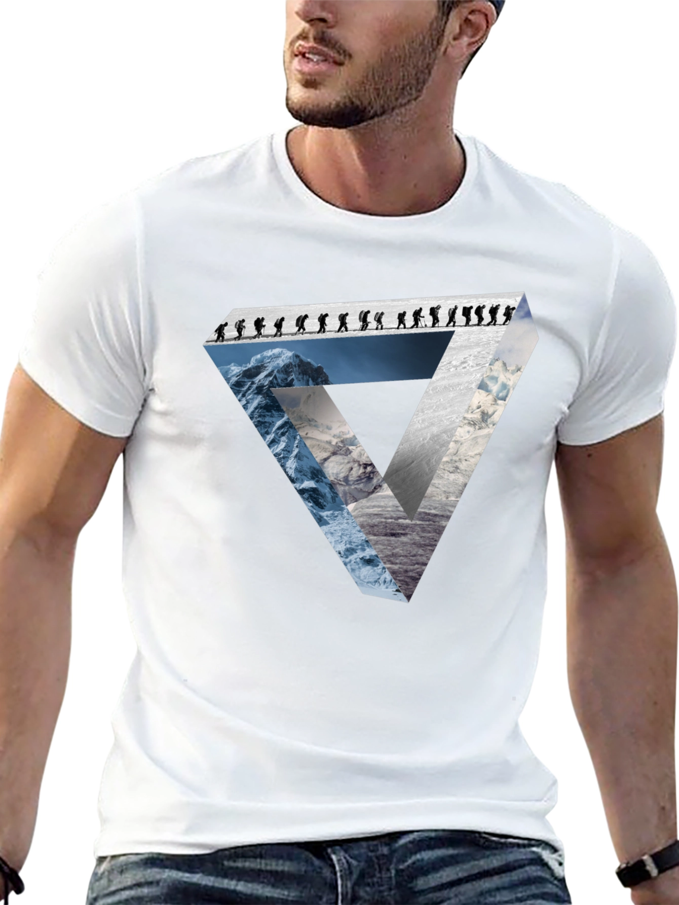 Mountain Climber Triangle Graphic Tee