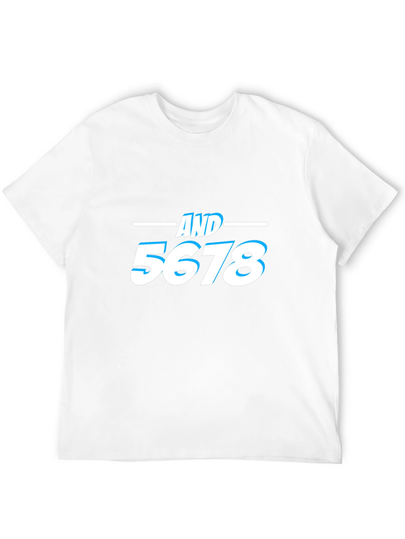 AND 5678 Dance T-Shirt - Black Cotton Tee