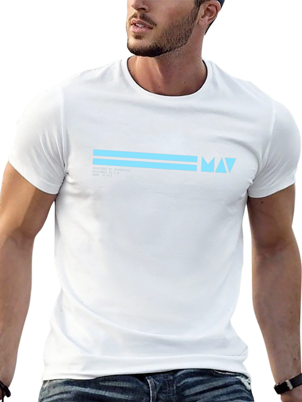 MAV Inspired Graphic Tee - Maverick Style Shirt