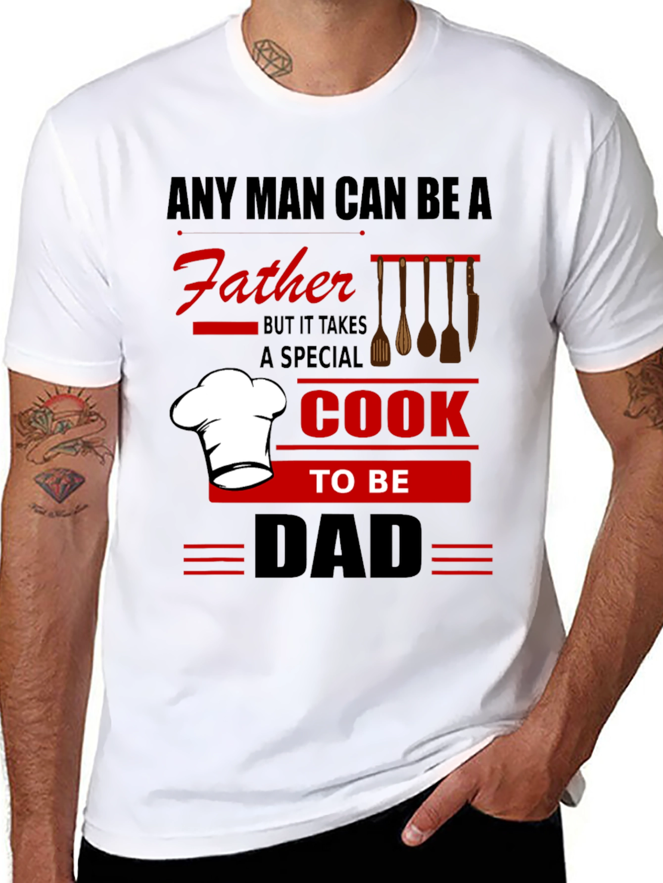 Father Cook Dad T-Shirt