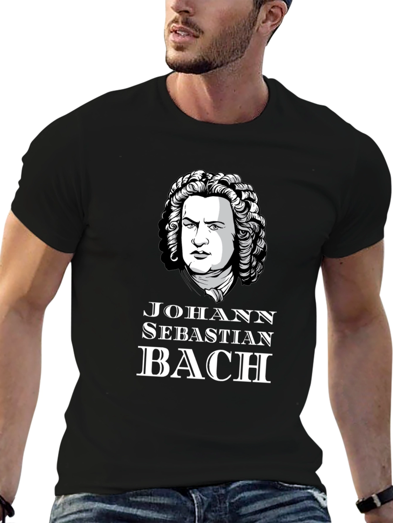 Johann Sebastian Bach Graphic T-Shirt