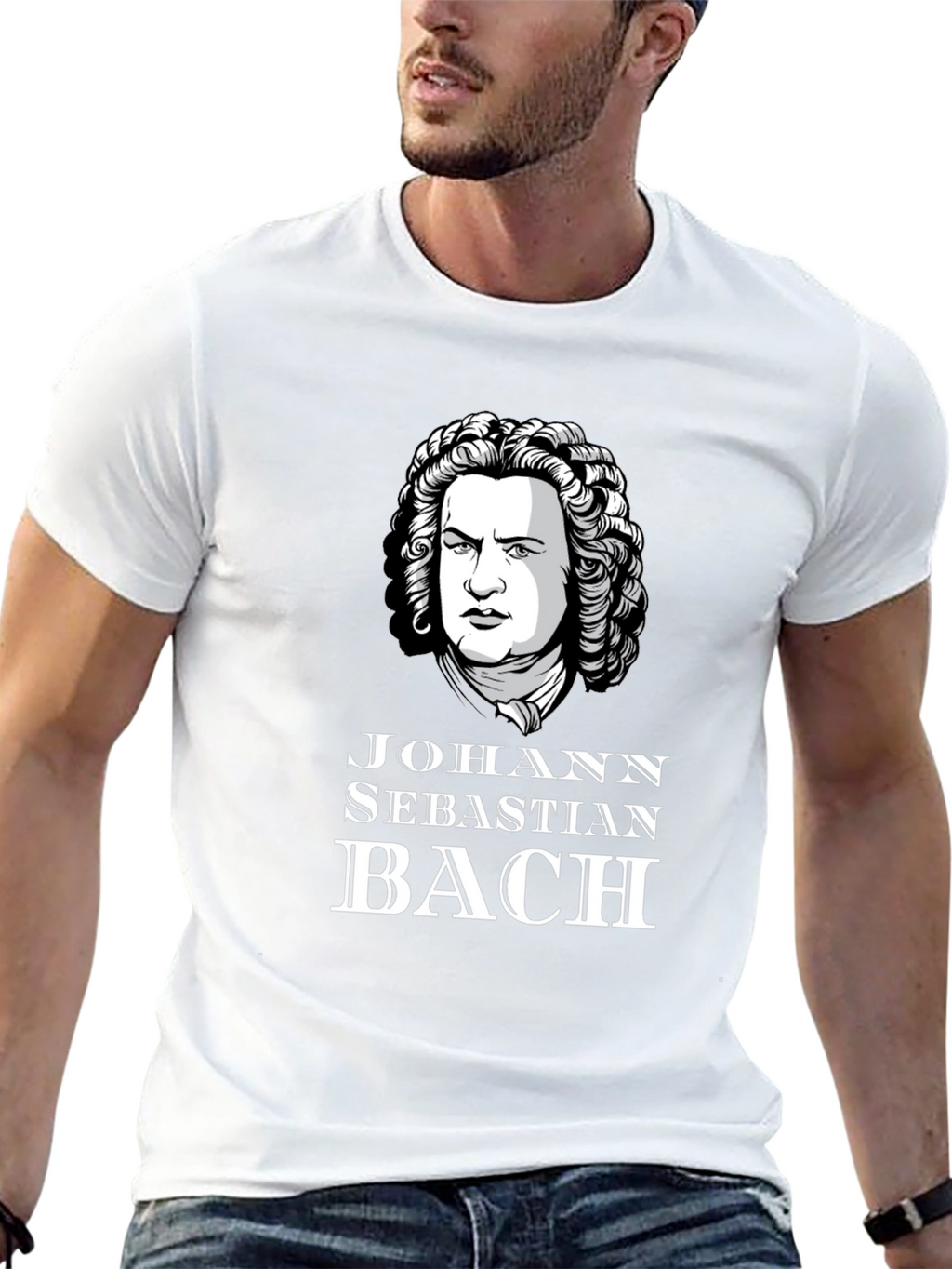 Johann Sebastian Bach Graphic T-Shirt