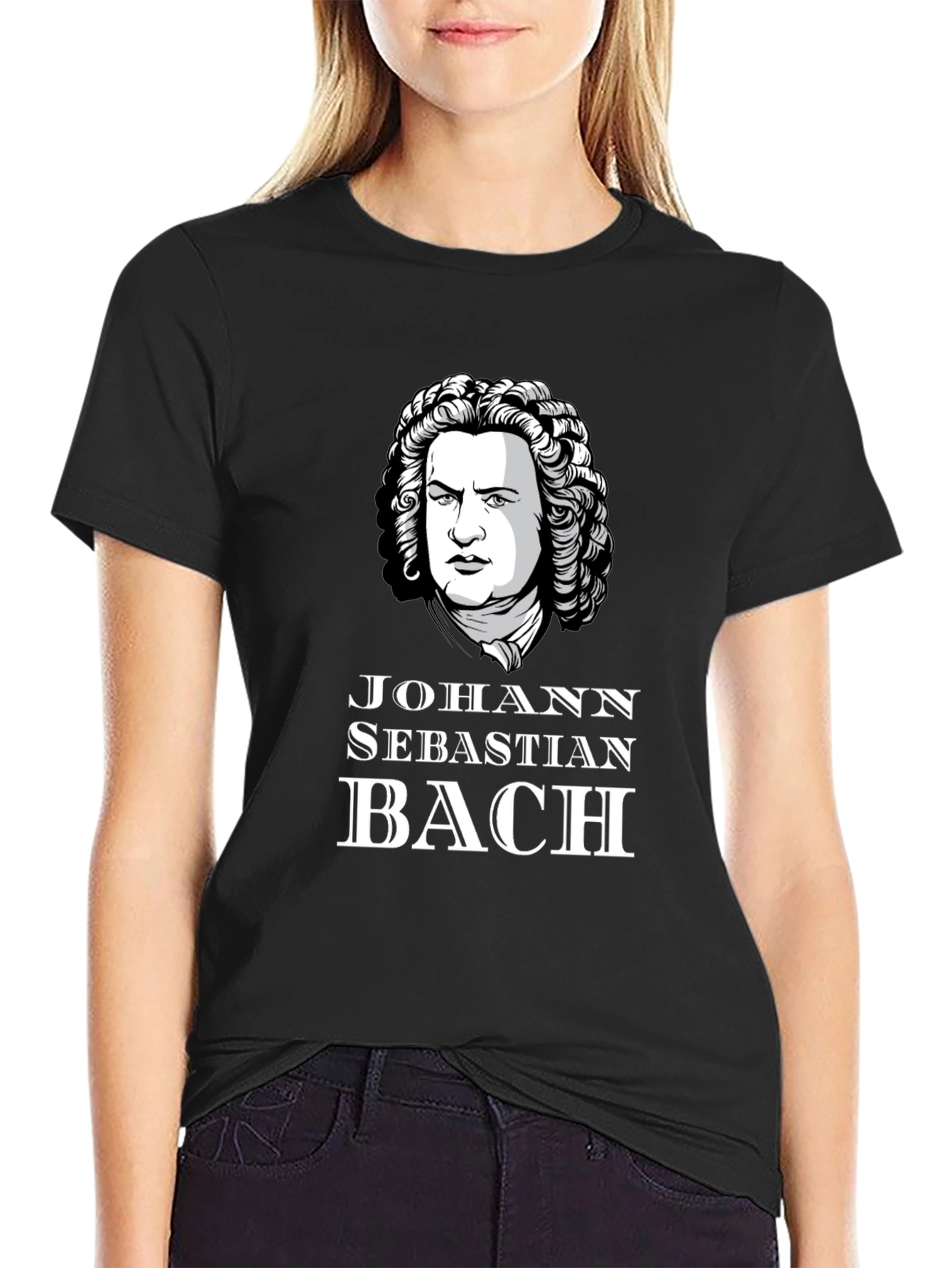 Johann Sebastian Bach Graphic T-Shirt