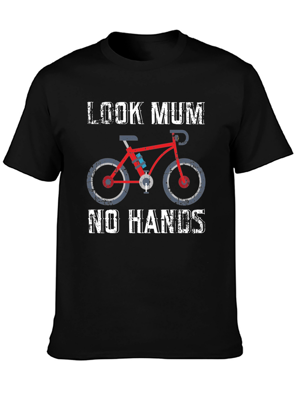Look Mum No Hands Cycling T-Shirt