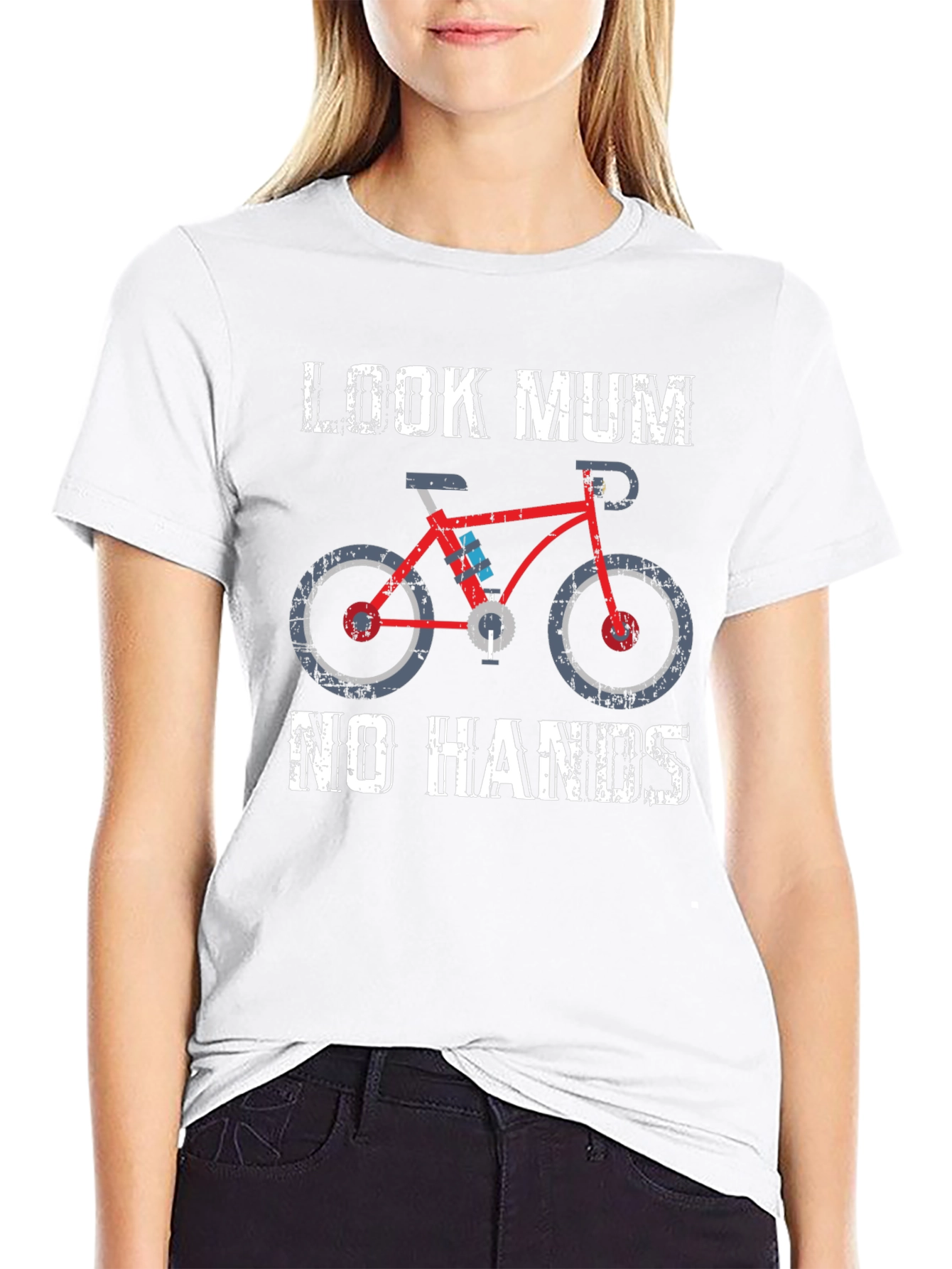 Look Mum No Hands Cycling T-Shirt