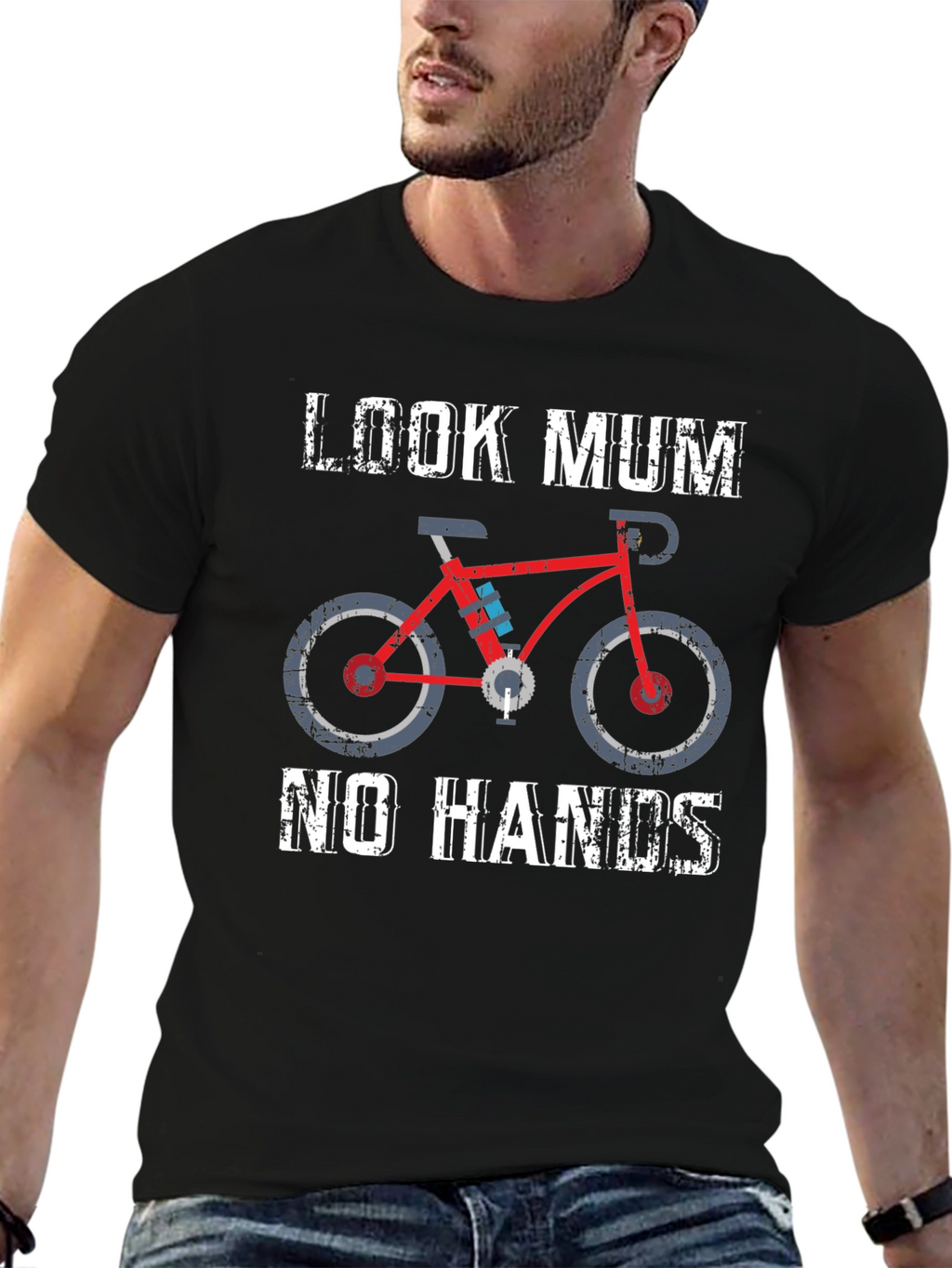 Look Mum No Hands Cycling T-Shirt