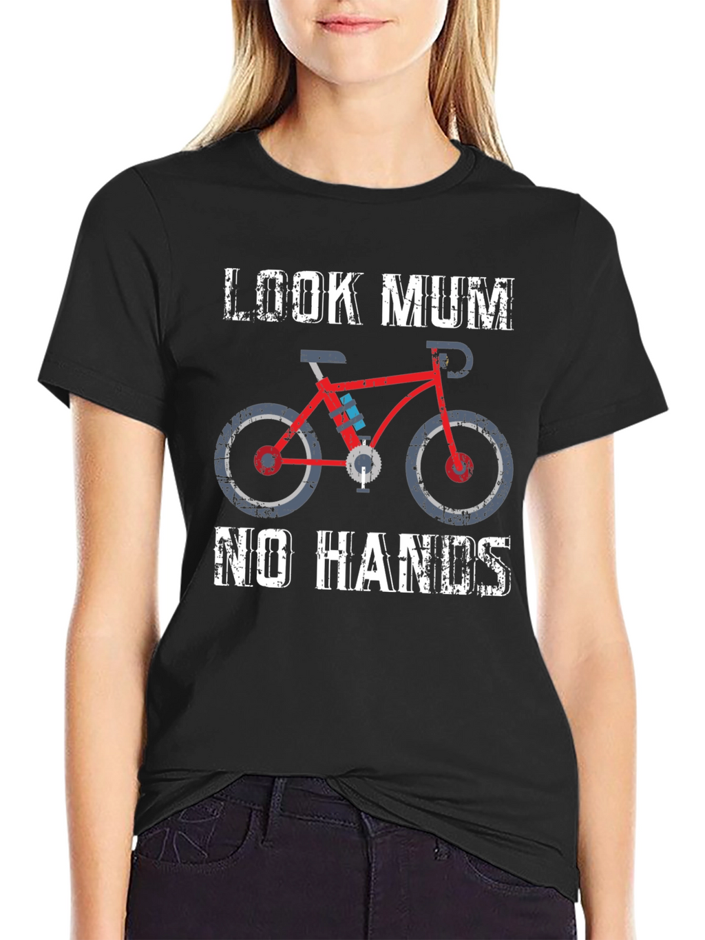 Look Mum No Hands Cycling T-Shirt