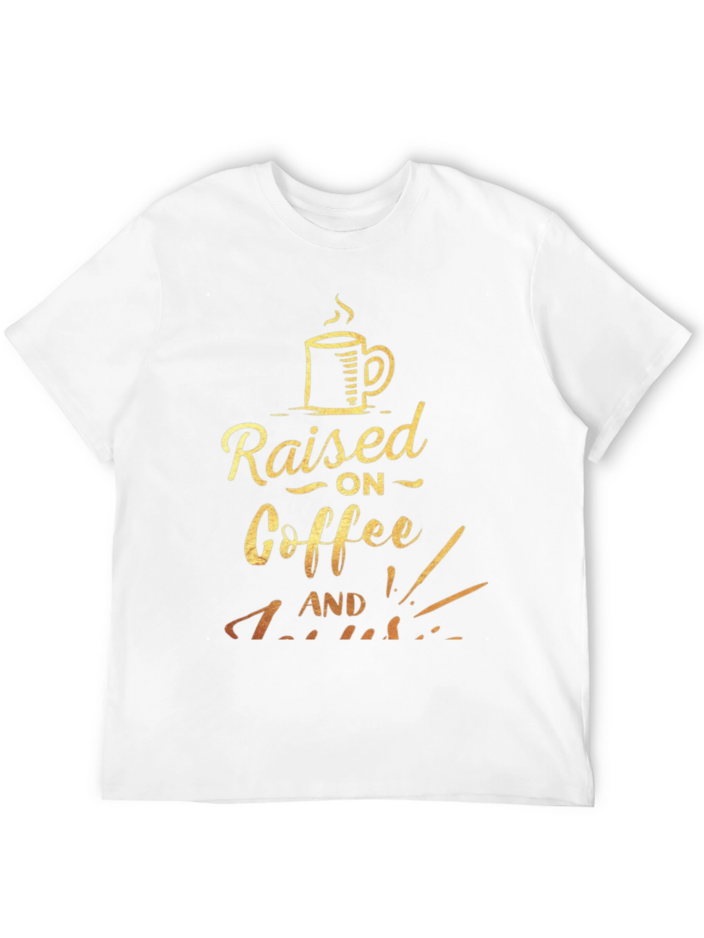 Coffee & Sarcasm T-Shirt - Funny Graphic Tee