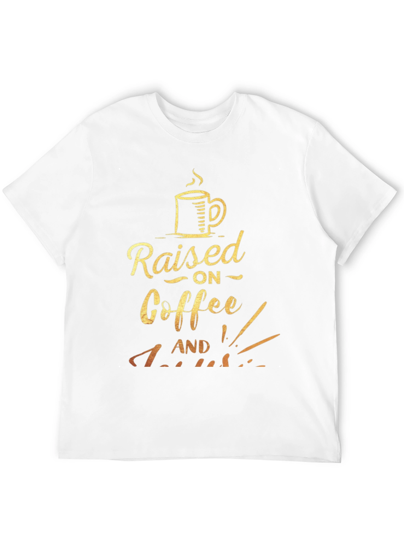 Coffee & Sarcasm T-Shirt - Funny Graphic Tee