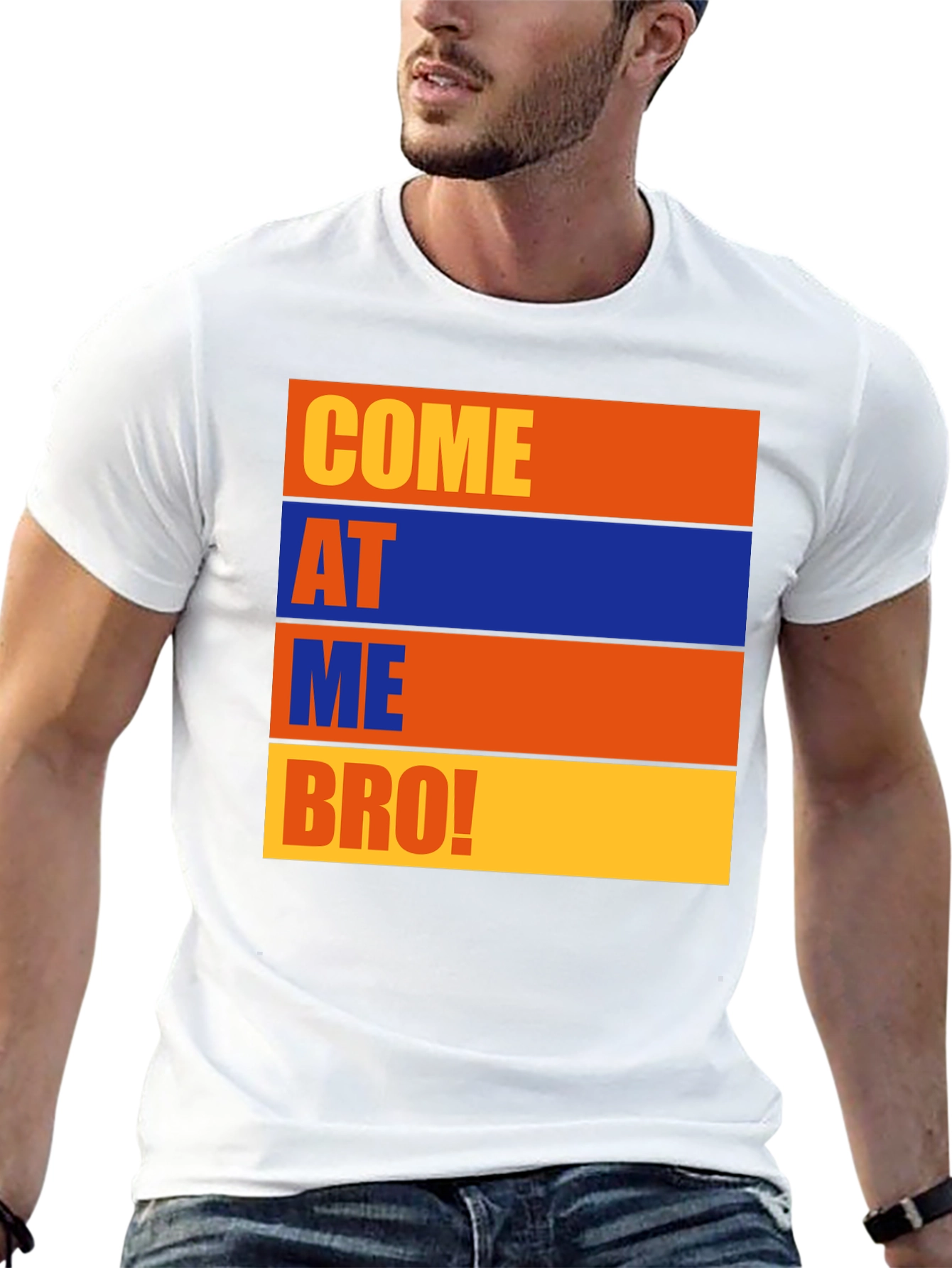 Come At Me Bro! Graphic T-Shirt - Bold Statement Tee