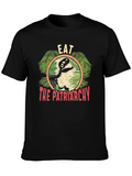 Eat the Patriarchy Dinosaur Tee