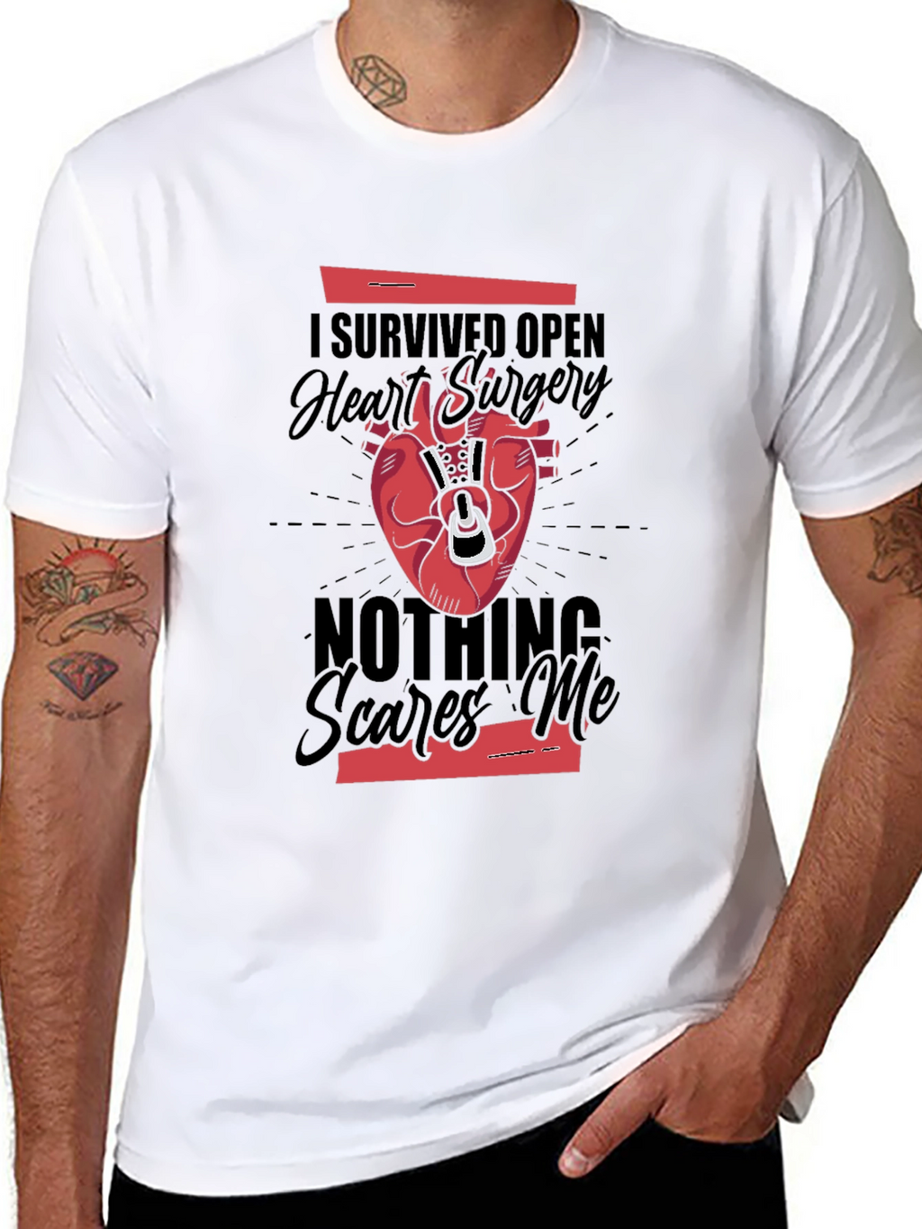 I Survived Open Heart Surgery T-Shirt