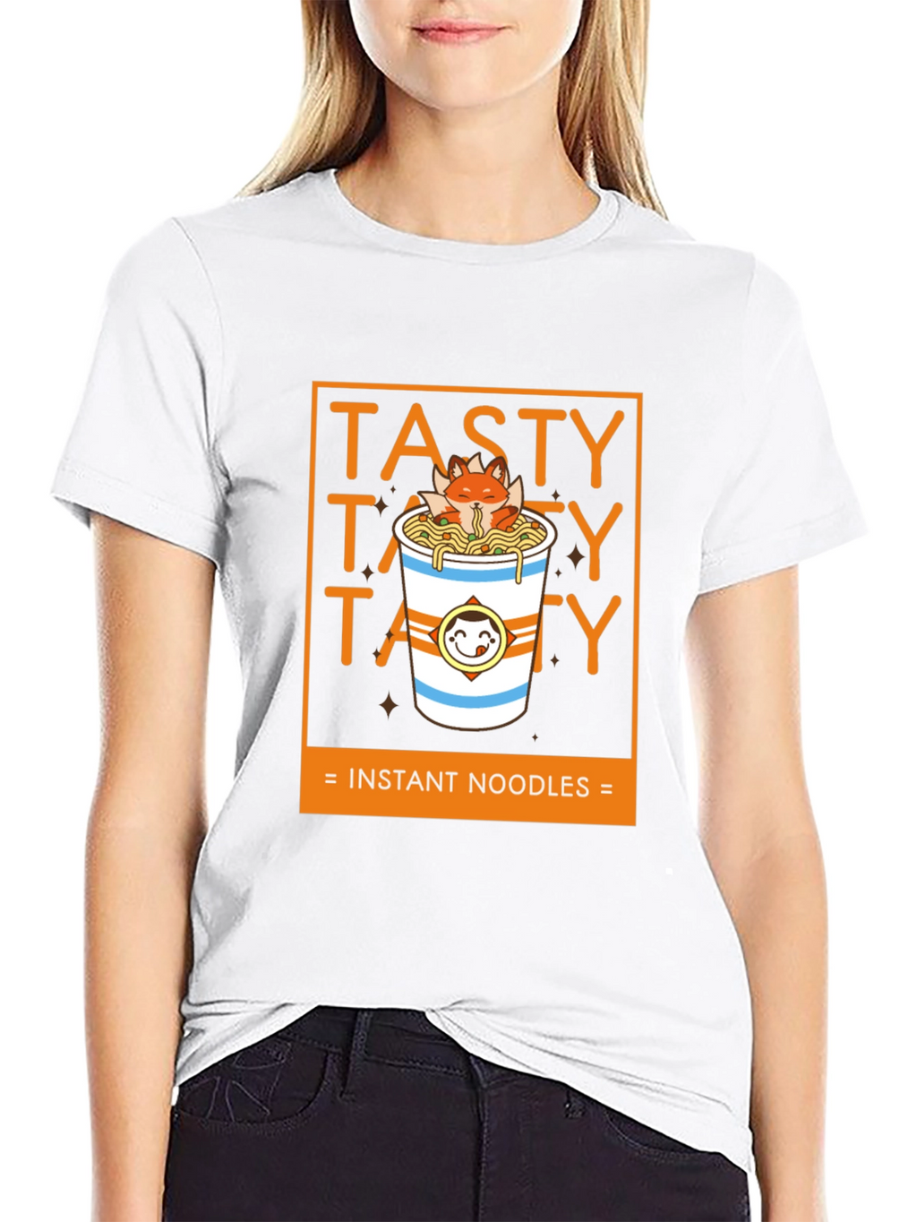 Tasty Instant Noodles Graphic T-Shirt