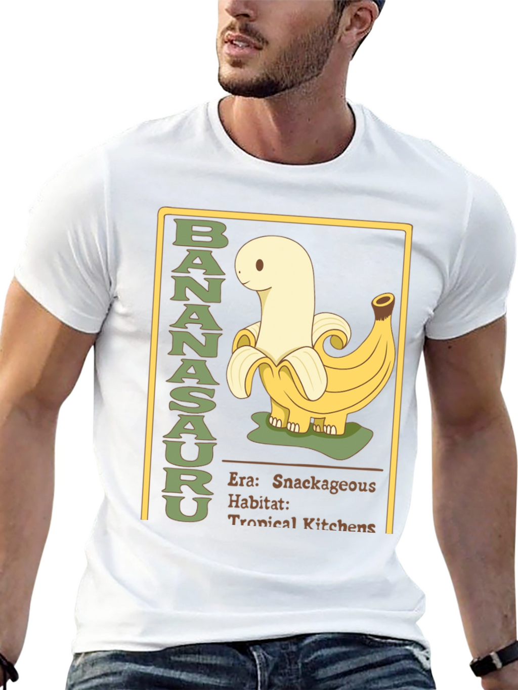 Bananosauru T-Shirt: Snackageous Era Tee