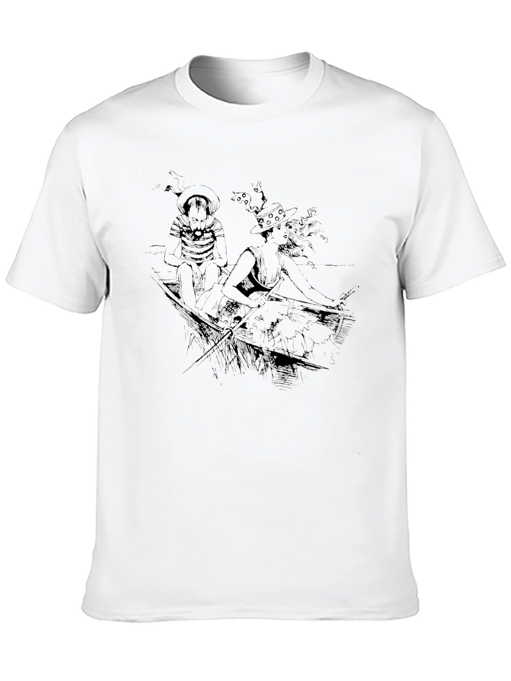 Artistic Black Graphic Tee