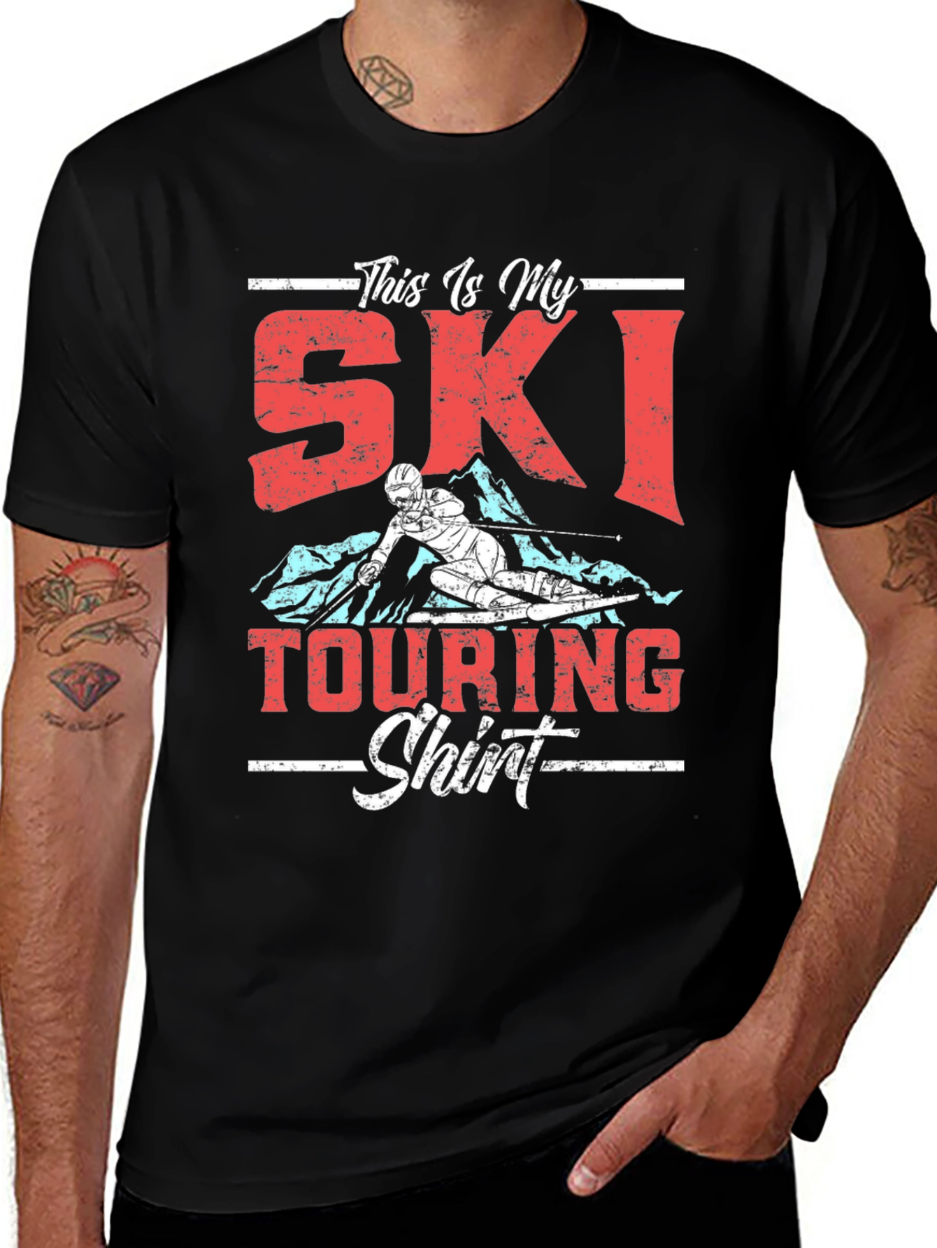 Ski Touring Shirt - This Is My Ski Touring Shirt