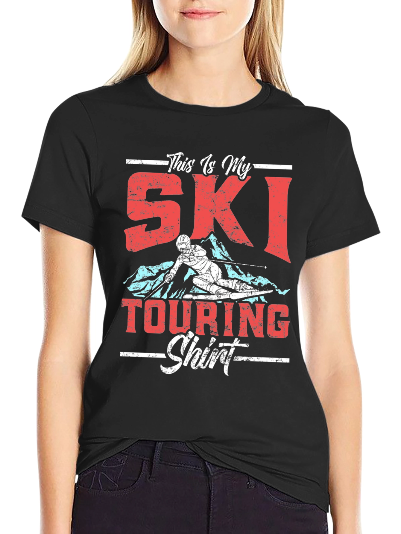 Ski Touring Shirt - This Is My Ski Touring Shirt